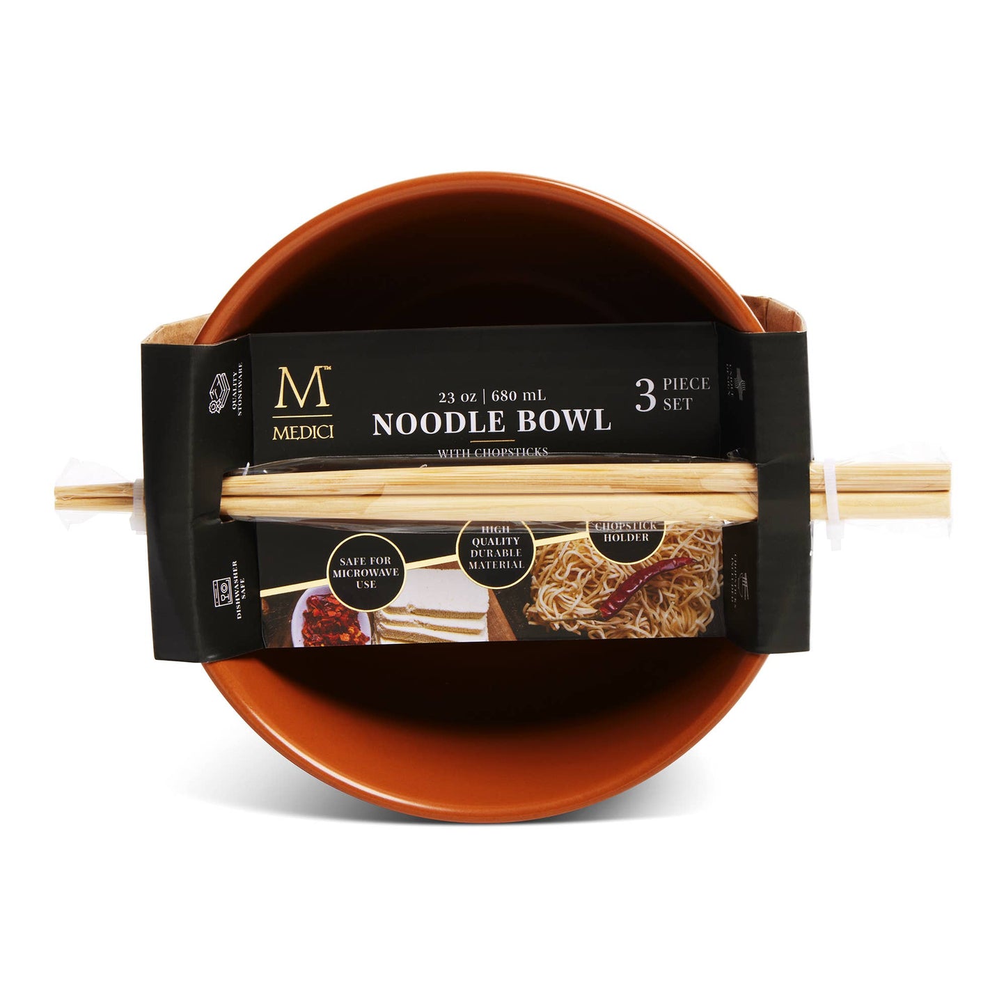 26oz Ramen Bowls w/ Chopsticks