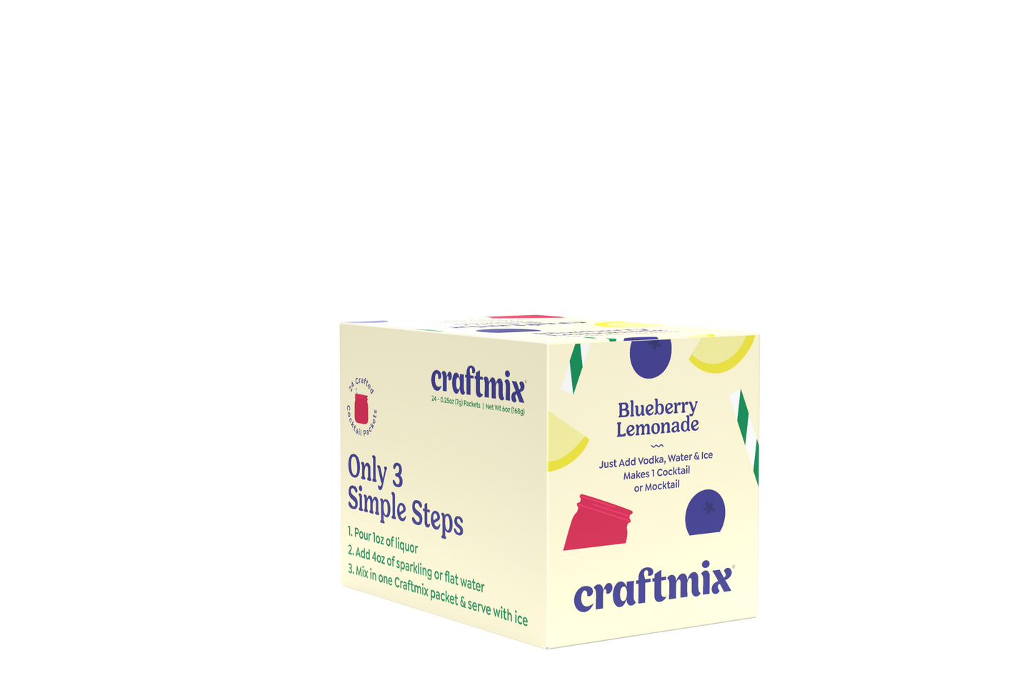 Blueberry Lemonade Cocktail / Mocktail Mixer\