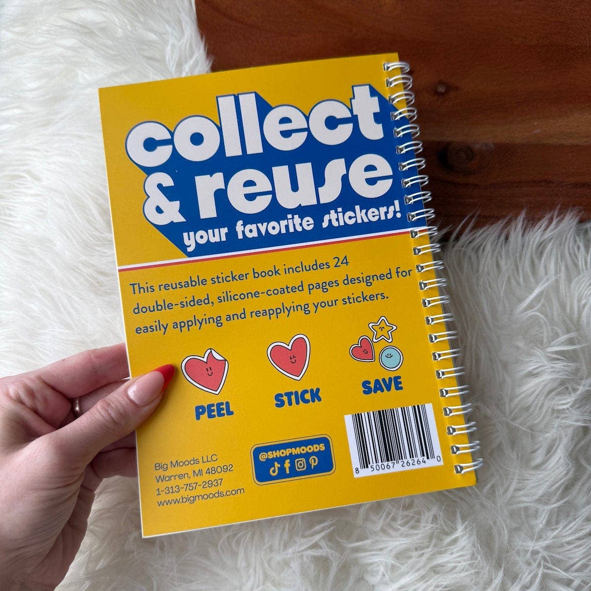 The Unused Sticker Book
