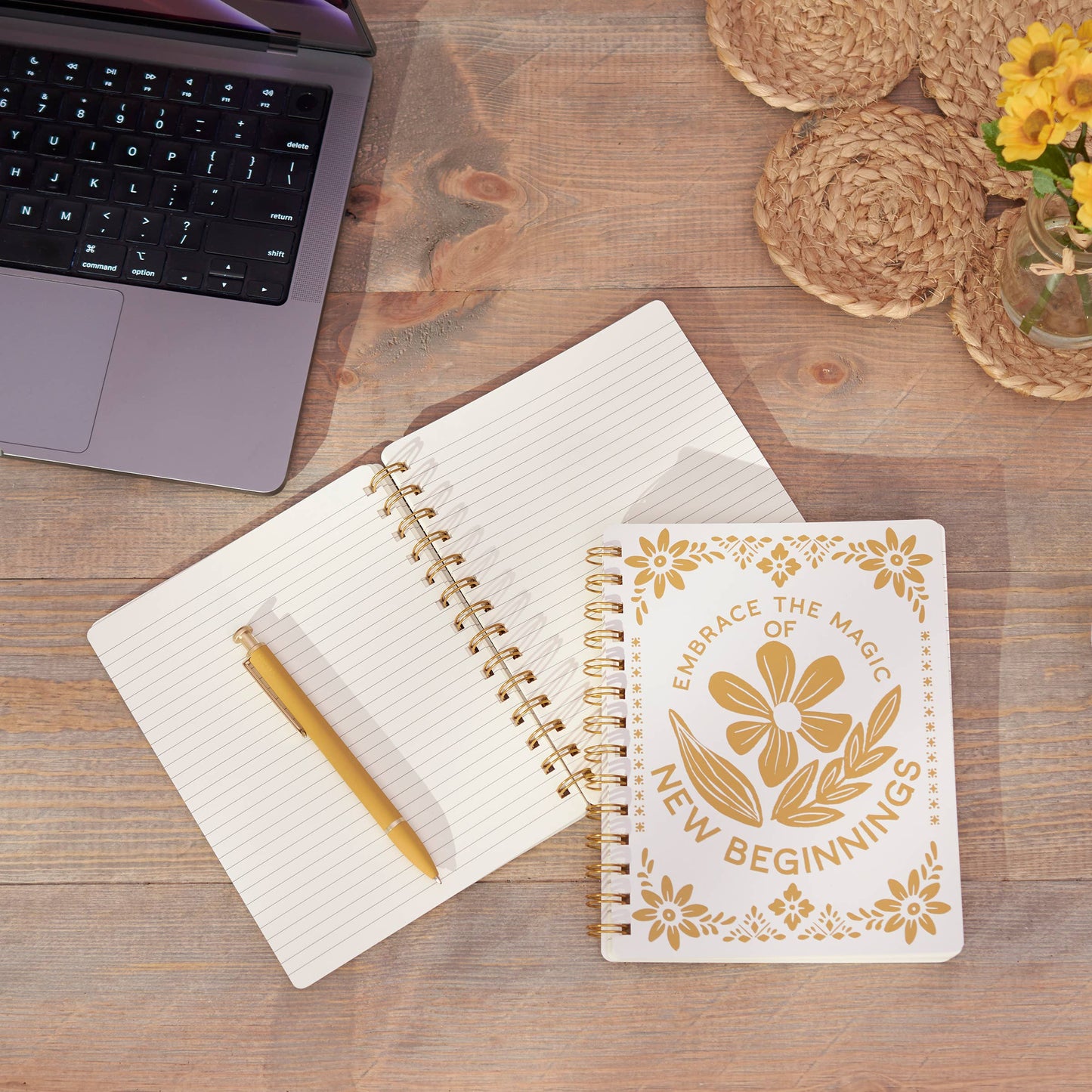 Embrace The Magic Spiral Notebook