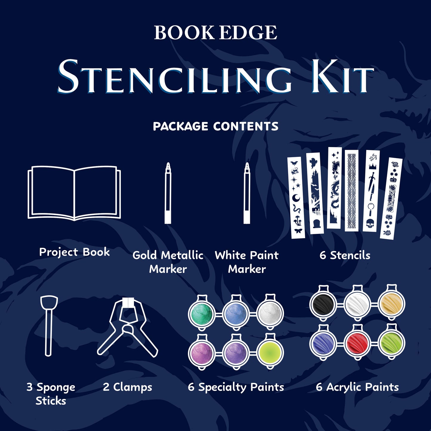 Book Stenciling Kit