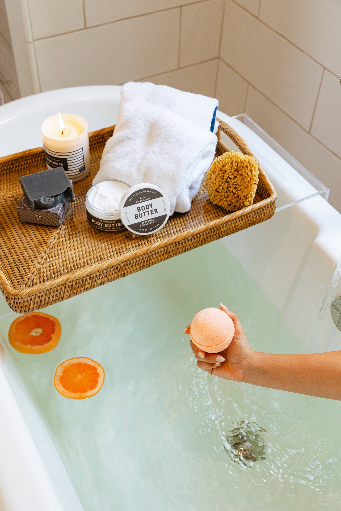 Bergamot & Grapefruit Bath Bomb