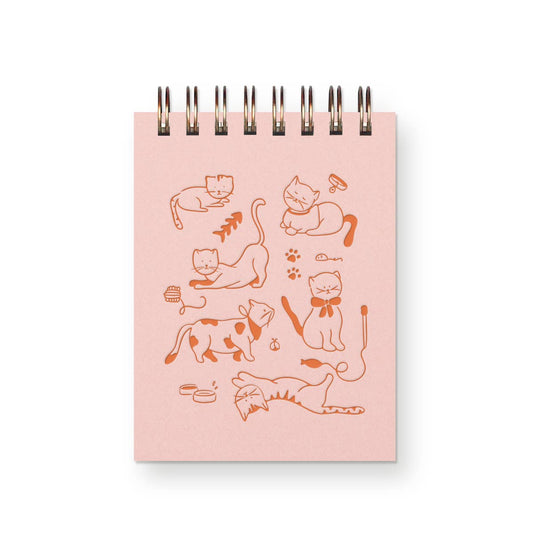Cat Doodle Mini Jotter Notebook