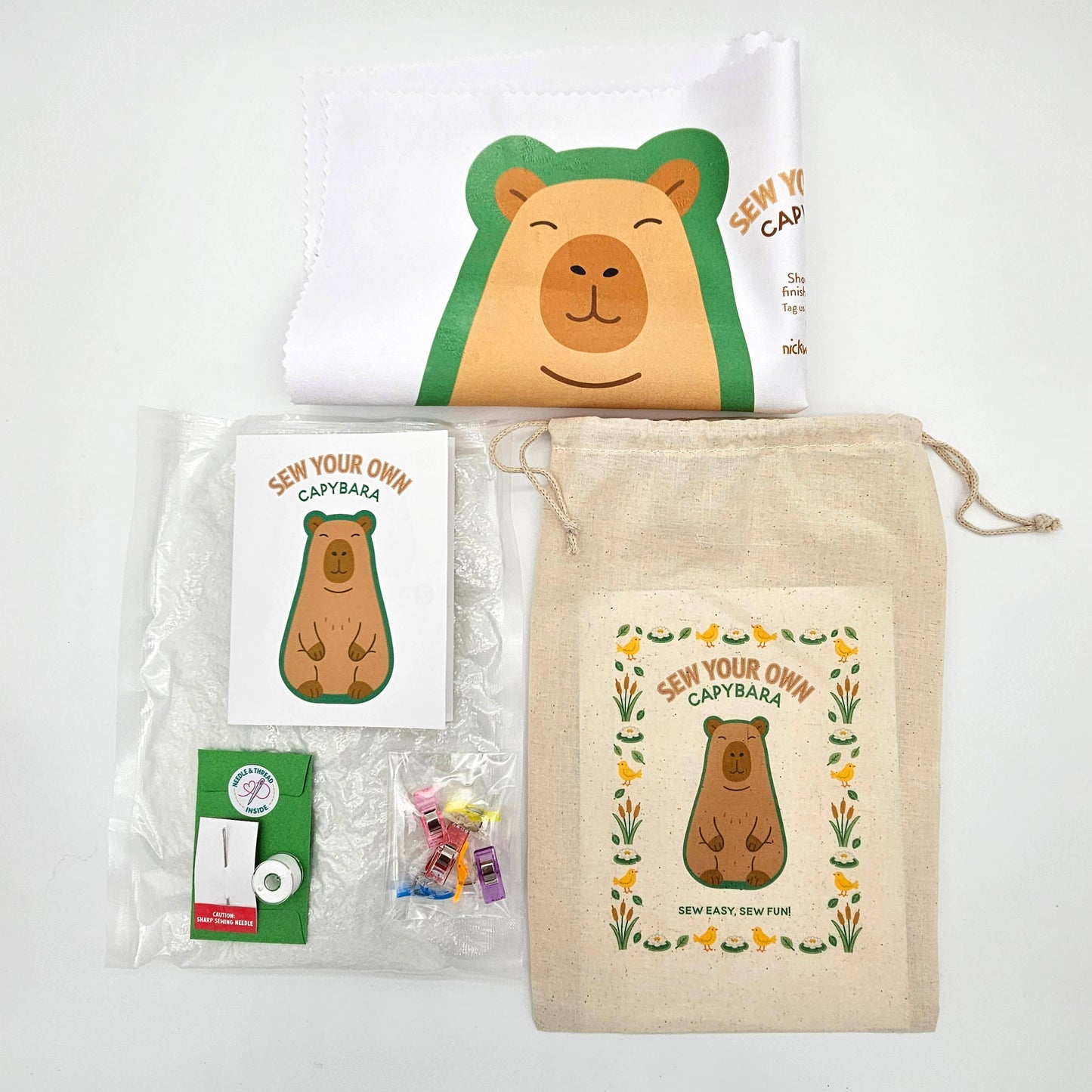 Capybara Sewing Kit