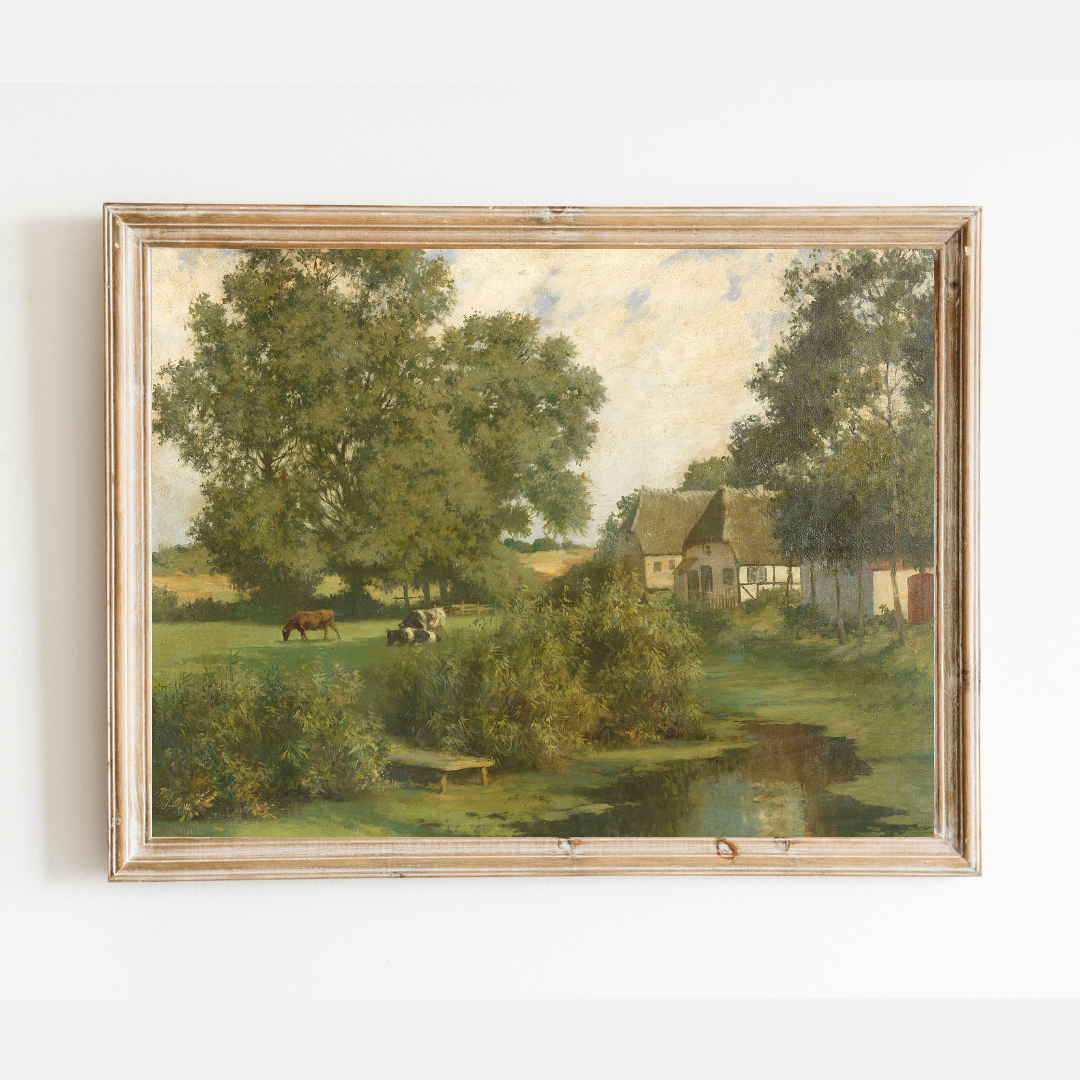 North German Landscape Art Print