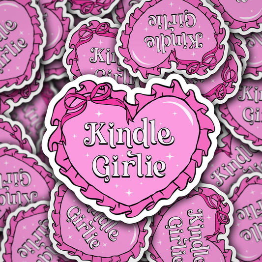 Kindle Girlie Pink Heart