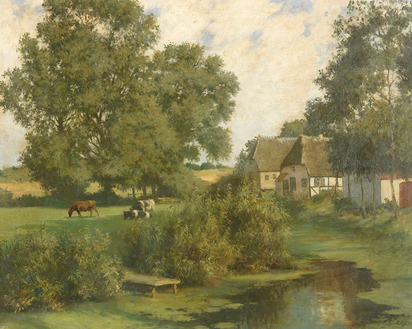 North German Landscape Art Print